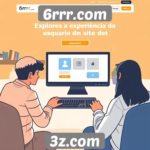 Experiência do usuário no design do site 6rrr.com